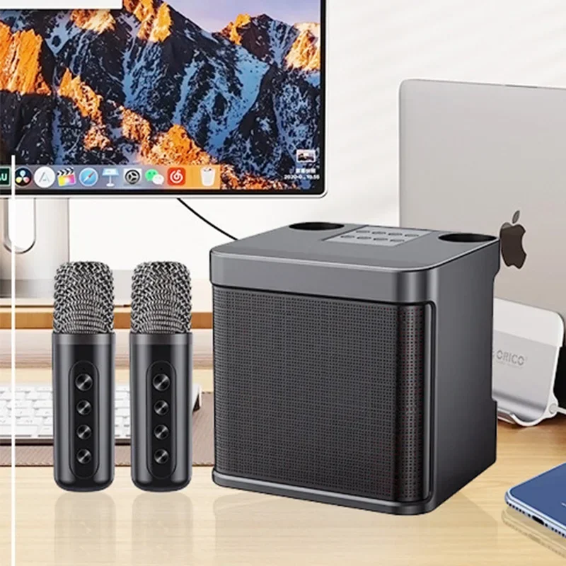 Caixa de Som Bluetooth Karaokê 10w Subwoofer MDUG