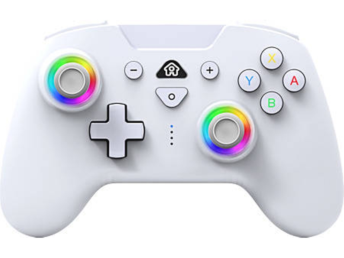 Comando Sem Fio Led Rgb ECOPLAY Para Nsw - Branco (Outlet Grade A)