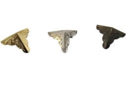 Protège-coins En Métal Lote De 12 Proteções De Ângulo Decorativo Para Meubles, Em Metal, Para Faire Soi-même