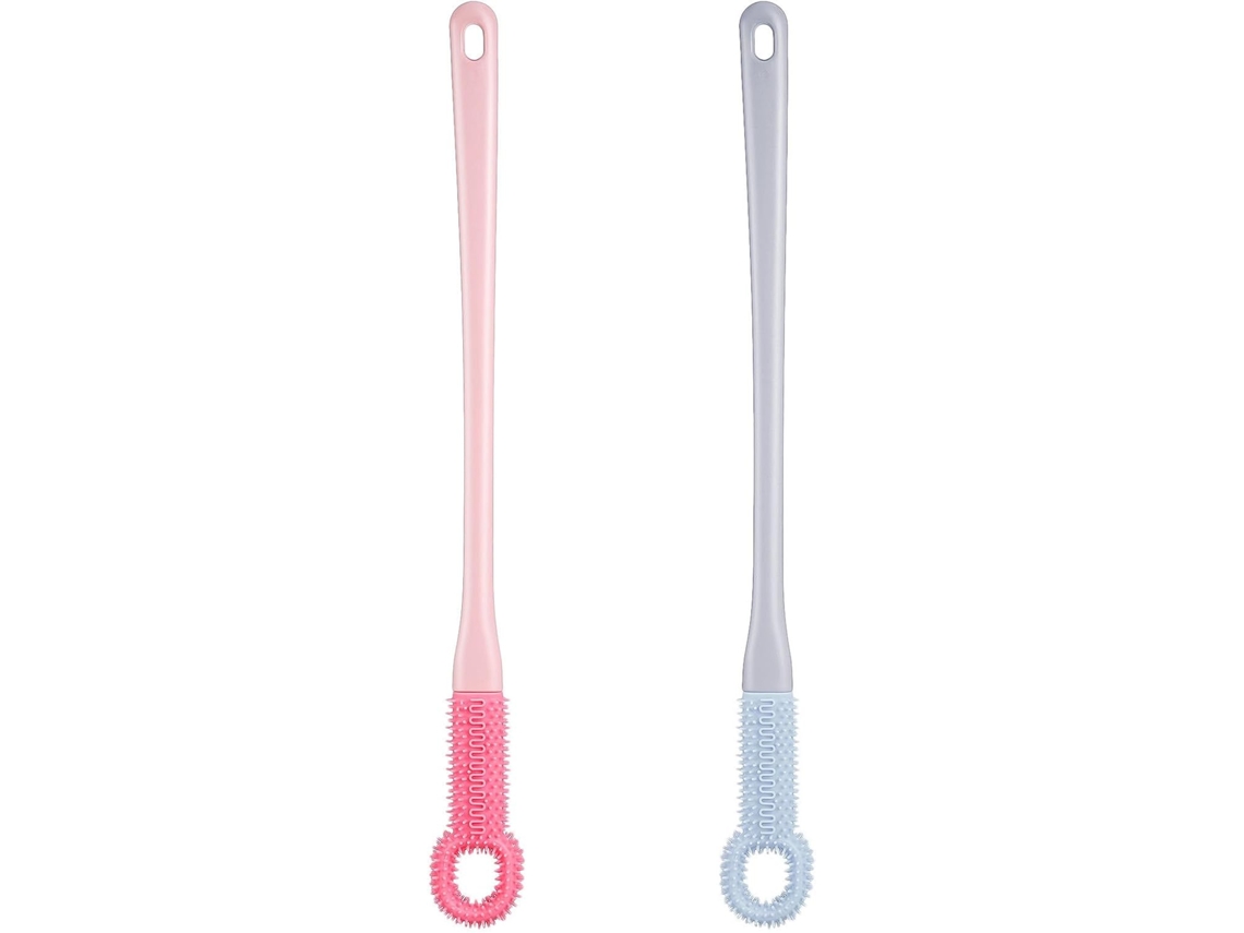Conjunto de 2 esponjas de limpeza para peixes com cabo longo - Esponja de limpeza