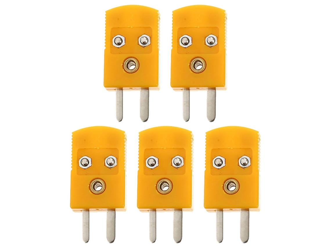 Adaptadores De Termopar Tipo K Macho E Fêmea, Conectores De Cabo