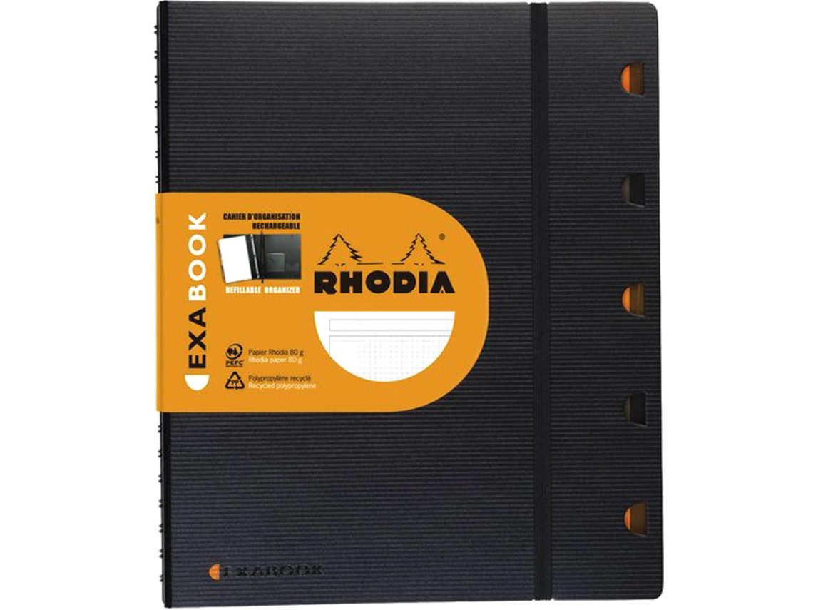 Caderno Exabook A5+ 5X5 80 Folhas Pp 132572C