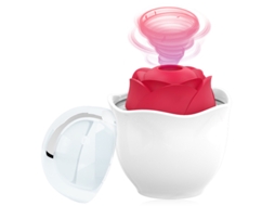 Vibrador De Massagem De Suco De Rosas Para Mulheres (vermelho)