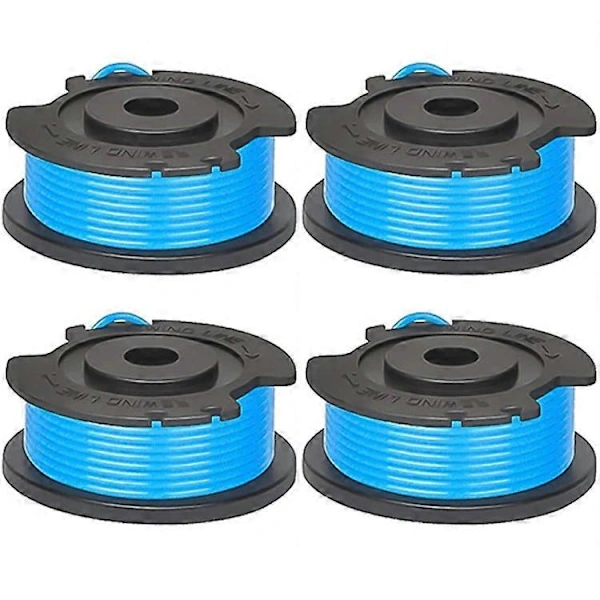 Compatível com Greenworks, Modelos 29252/29092, Multicoloridos, Kit com 4 Carretéis de Fio para Aparador de Grama AQUAFORGE