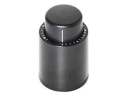 Rolha Hermética Para Vinho "dateur" 8cm Preta