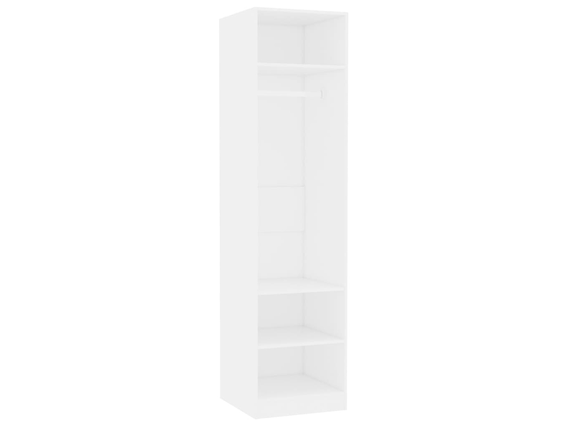 Conjunto 1 Wardrobe, Wardrobes Vidaxl Branco Madeira Processada (50 X 50 X 200 Cm)