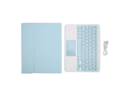 Capa De Teclado Bluetooth Sem Fio (com Touchpad E Suporte Para Caneta)