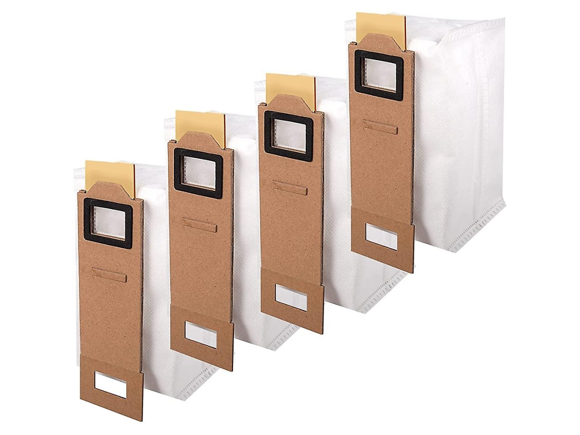 Sacos de Aspirador de Pó 4 Peças Sacos de Pó para Xiaomi Roborock S7 T7