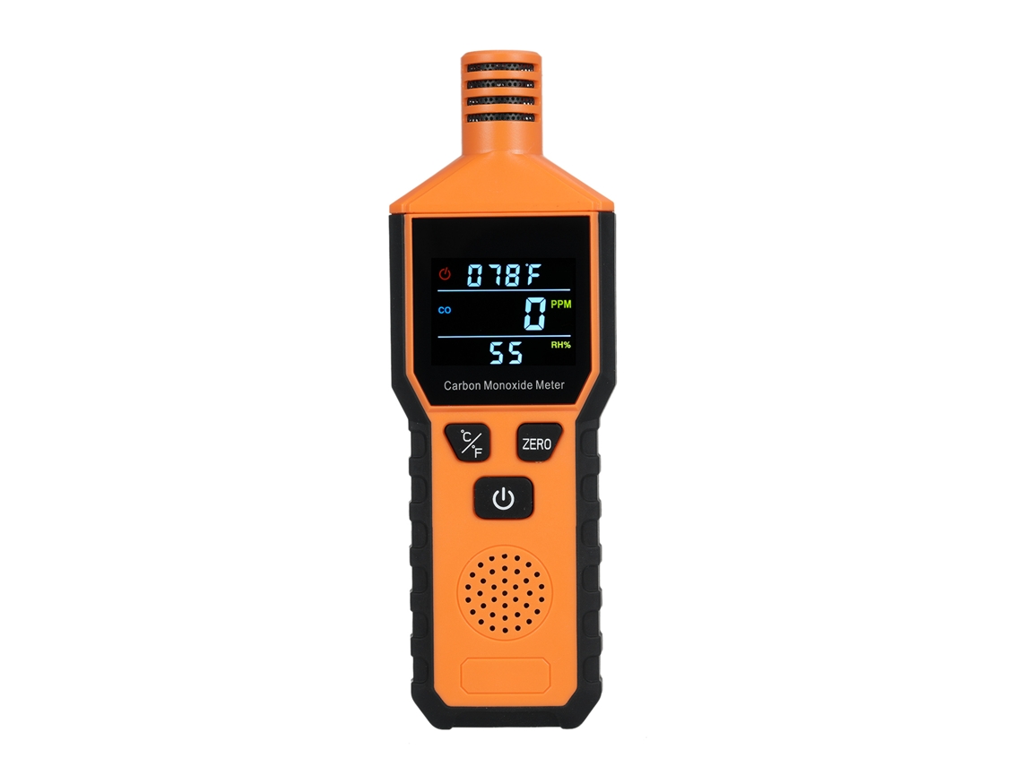 Detector Portátil de Monóxido de Carbono 3 em 1 com Sensor Eletroquímico para Casa Rv Exterior