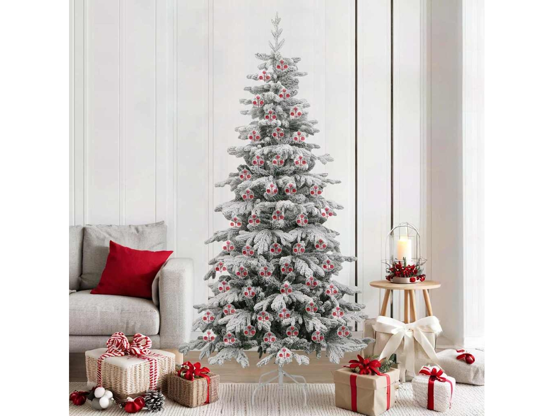 Vidaxl Conjunto De Bolas De Natal 100 Unid. Transparente Ø 8 Cm