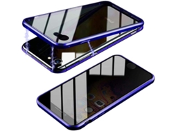 Capa Antiespião Face Protetora para iPhone 6 HONGWE. Vidro Temperado Magnética