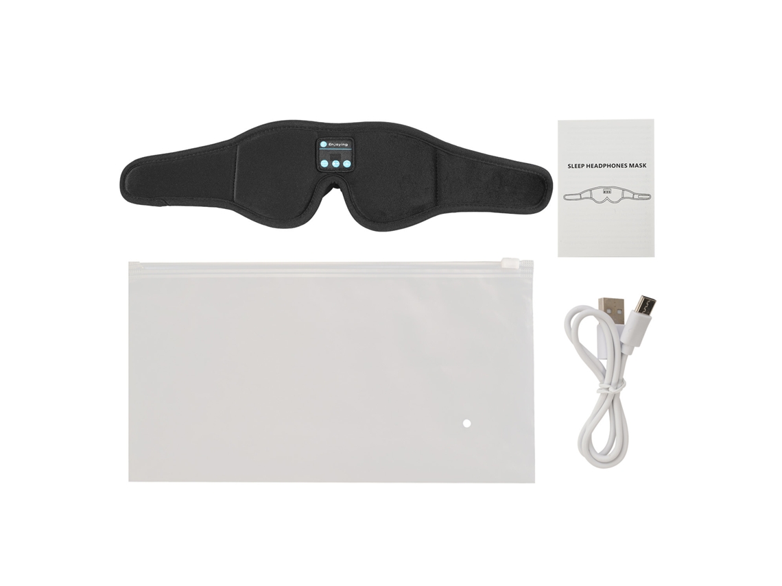Máscara De Dormir Bluetooth Com Bloqueio De Luz, Máscara De Dormir Com Fones De Ouvido, Máscara De Dormir Recarregável