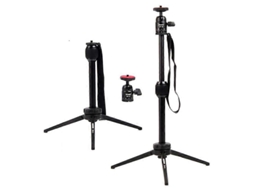 Mini Tripé Portátil Para Fotografia E Selfie, Suporte Telescópico De Liga De Alumínio Para Câmera Slr E Telefone
