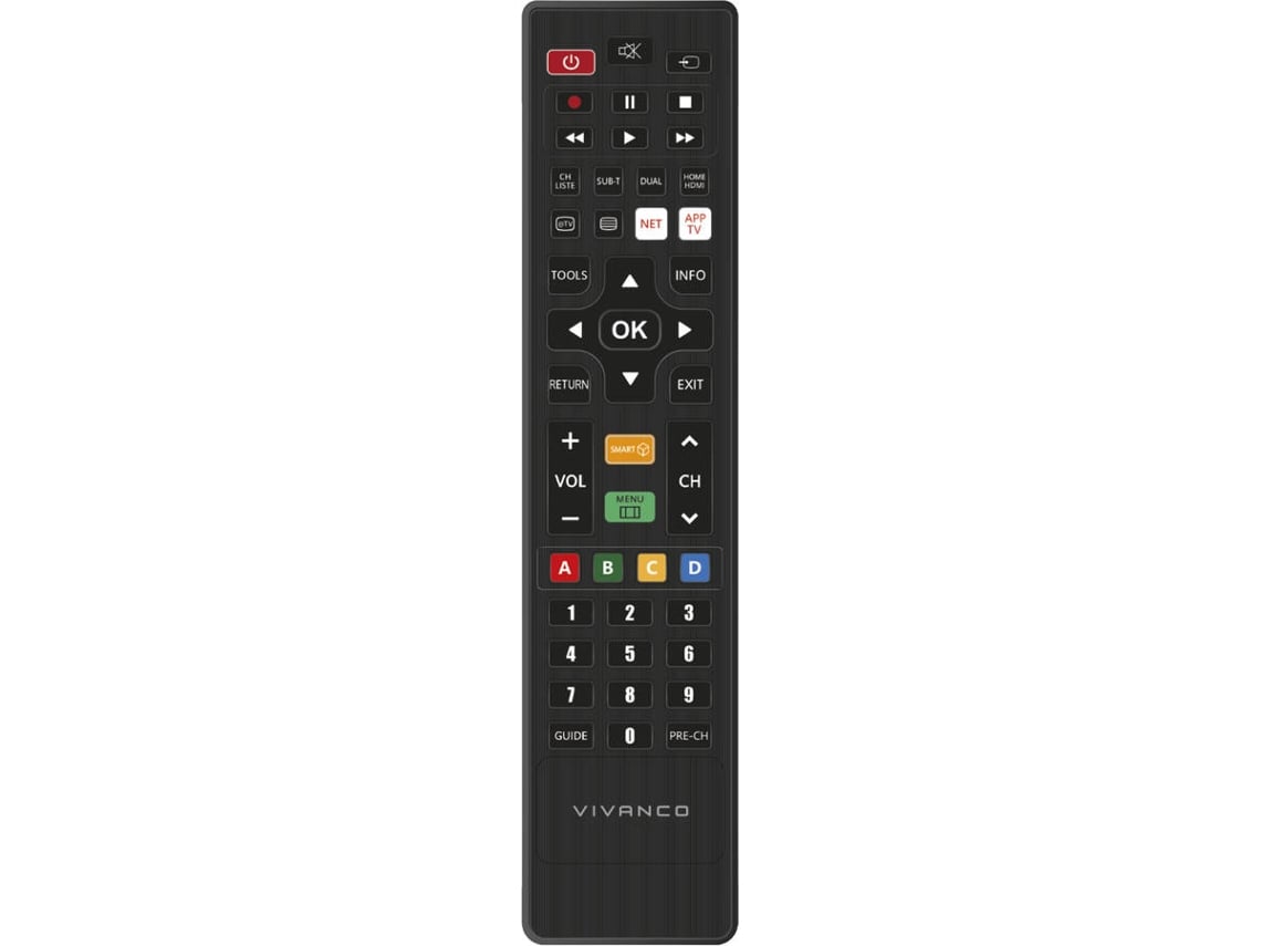 Comando TV VIVANCO Universal 4In1Vv4In1