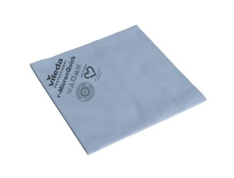 Bayeta R Micronquick Microfibra Reciclada Azul 40 X 38 Cm 5 Unidades Vileda Professional