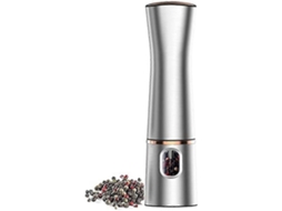 Moedor de Sal e Pimenta GOKOCO, aço inox, cerâmica, visor