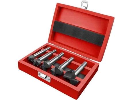 Fresa de madeira premium, conjunto de 5 Com Fatias Sk, Or 15 20 25 30 35 mm, Haste 8 10 mm, 880 Extol