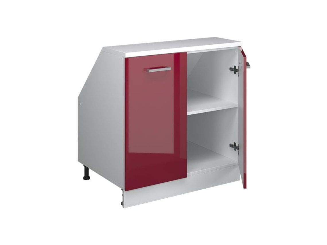 Armário de Arrumação Inclinado 2 Portas 80 X 81,6 X 60 Cm VICCO