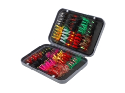 Fly Fishing Flies (bionic Fish Lures, Mixed Fishing) 20 Colors 100 Pcs Fly Fishing Butterfly Imitation Hooks Lure Bait Fishing Accessories
