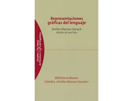 Livro Representaciones Graficas Del Lenguaje de Emilio Alarcos (Espanhol)