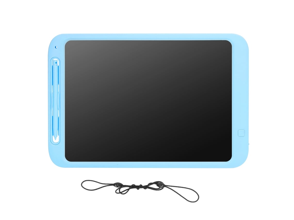Ats tableta Lcd de Escritura de 12 Polegadas com Apagador, Bloqueio e Cores para Crianças Azul Céu
