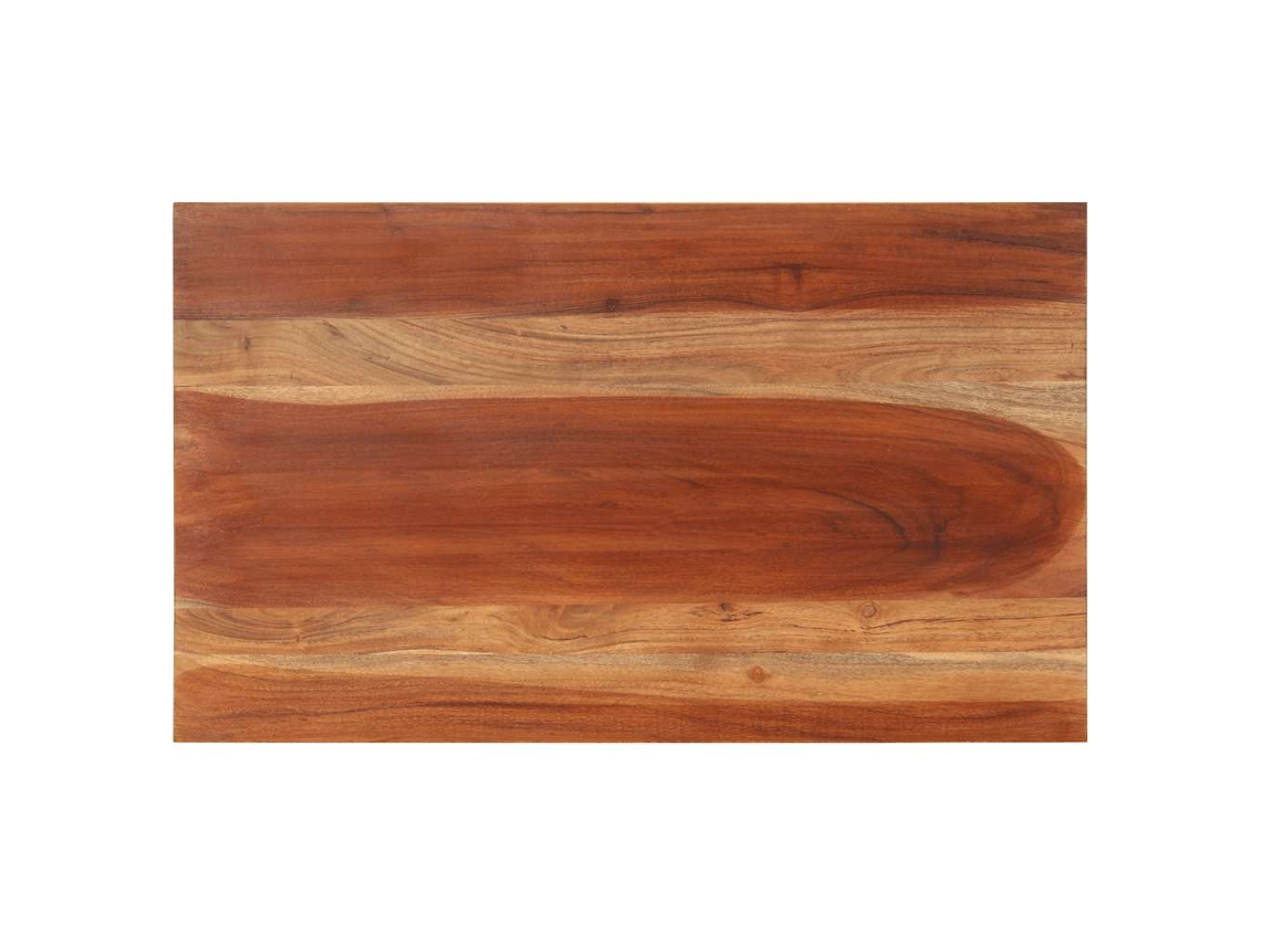 Vidaxl Tampo De Mesa Madeira De Acácia Maciça 15-16 Mm 60x100 Cm