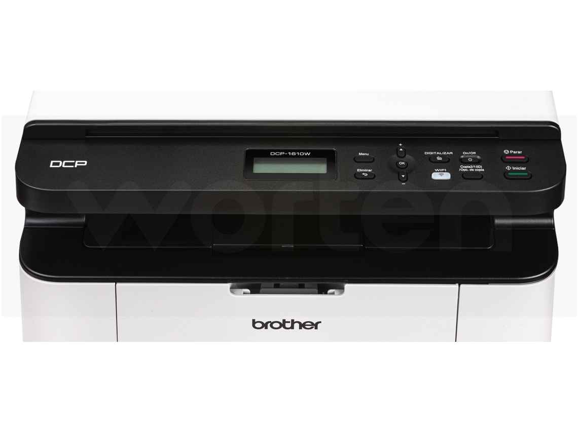Impressora BROTHER Laser Mono DCP-1610W (Multifunções - Laser Mono - Wi-Fi)