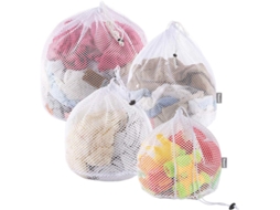 Sacos para roupa suja, pacote com 10 unidades, com zíper BRILVIBERA