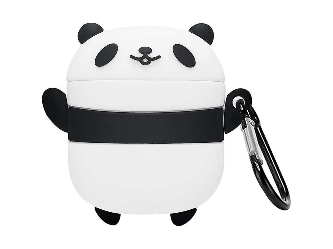 2026-funda Protectora De Silicona Suave Compatible Com Airpods 1ª E 2ª Geração (panda)