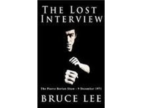 Livro The Lost Interview de Bruce Lee (Inglês)
