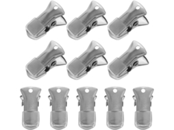 Conjunto Doitool com 25 clipes de metal para mesa e artesanato, pequenos, leves e versáteis para prender chapéus.