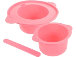 Dobrável Silicone Tigela - Recipiente Prático e Resistente para Máscaras Capilares.