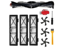 Kit de acessórios compatível para aspirador de pó robô Neato Botvac D Series D3 D4 D5 D6 D7 D75 D80 D85 Slowmoose (LGL)