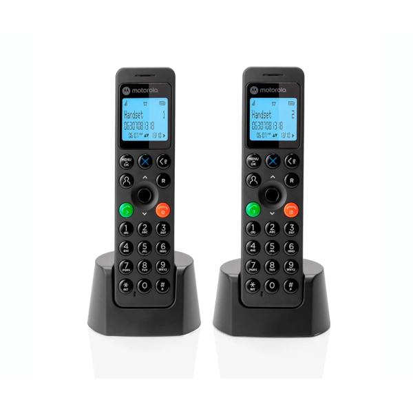Dot202 Teléfono Dect Duo Negro Motorola