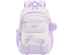 Mochila Escolar Infantil, Grande Capacidade, Leve E Resistente, Para Alunos Do Ensino Fundamental, Médio