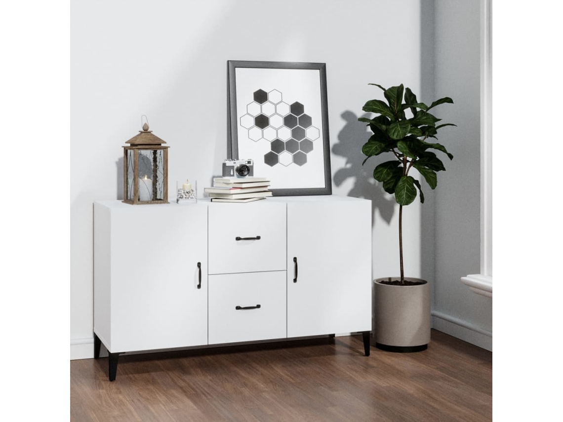 Aparador 100x36x60 cm Derivados de Madera Blanco