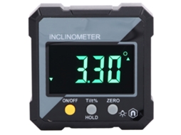 Pager de ângulo digital com inclinômetro magnético, caixa de transferidor eletrônico, 4x90° de alta precisão