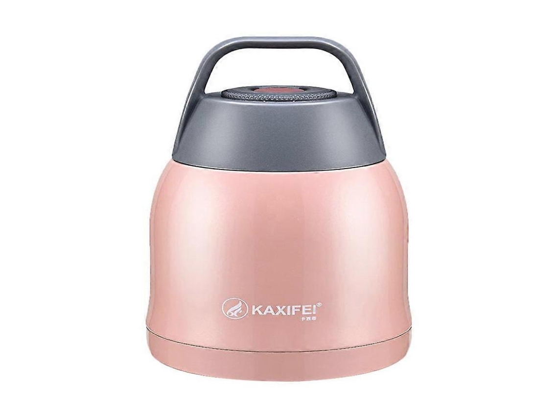 Lurelia Lancheira 1 Peça 600ml Em Aço Inox, Com Pasta, Portátil, Isolamento Térmico, Para Alimentos, Refeições, Lanches