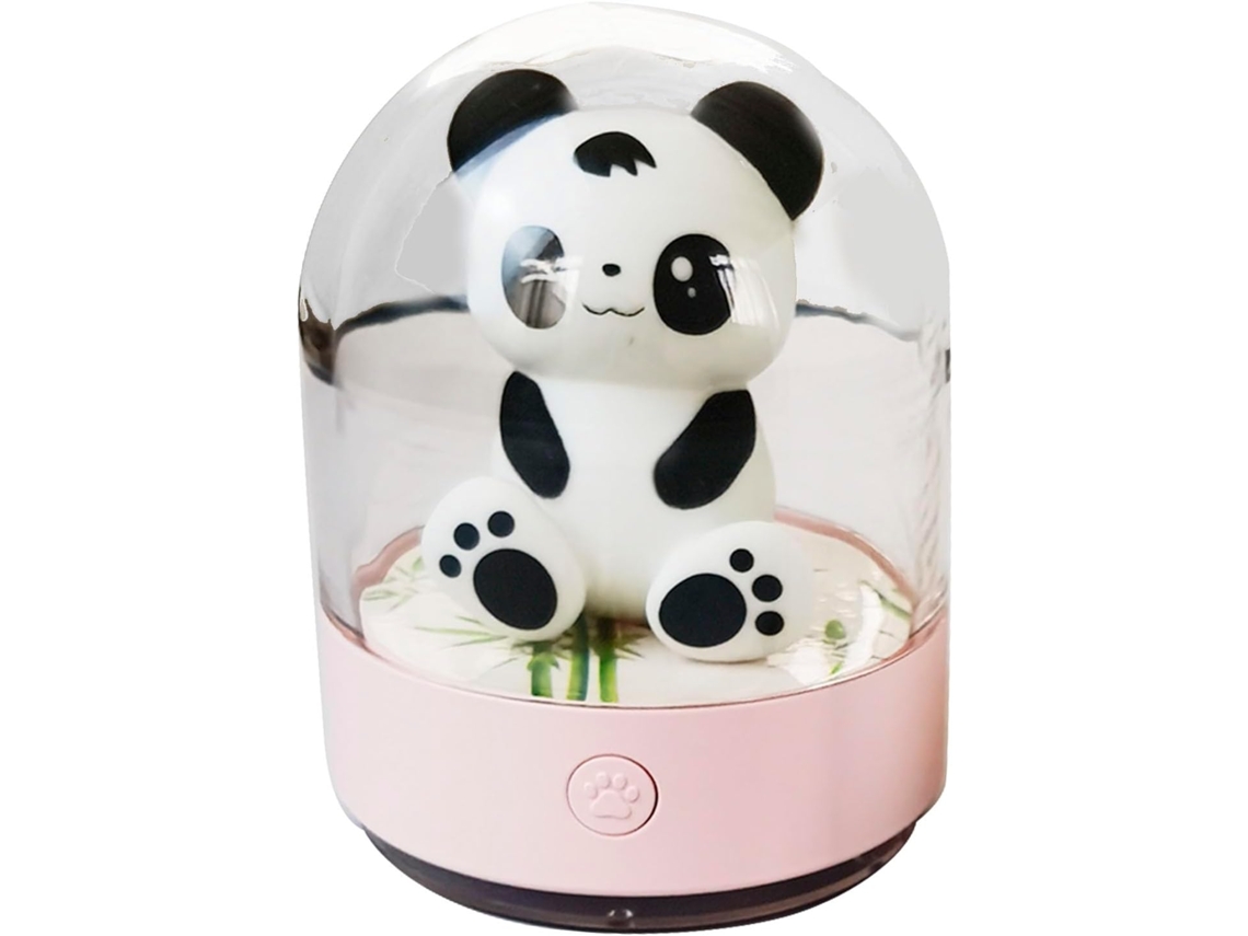 Luminária Noturna De Aromaterapia Em Formato Panda Desenho Animado