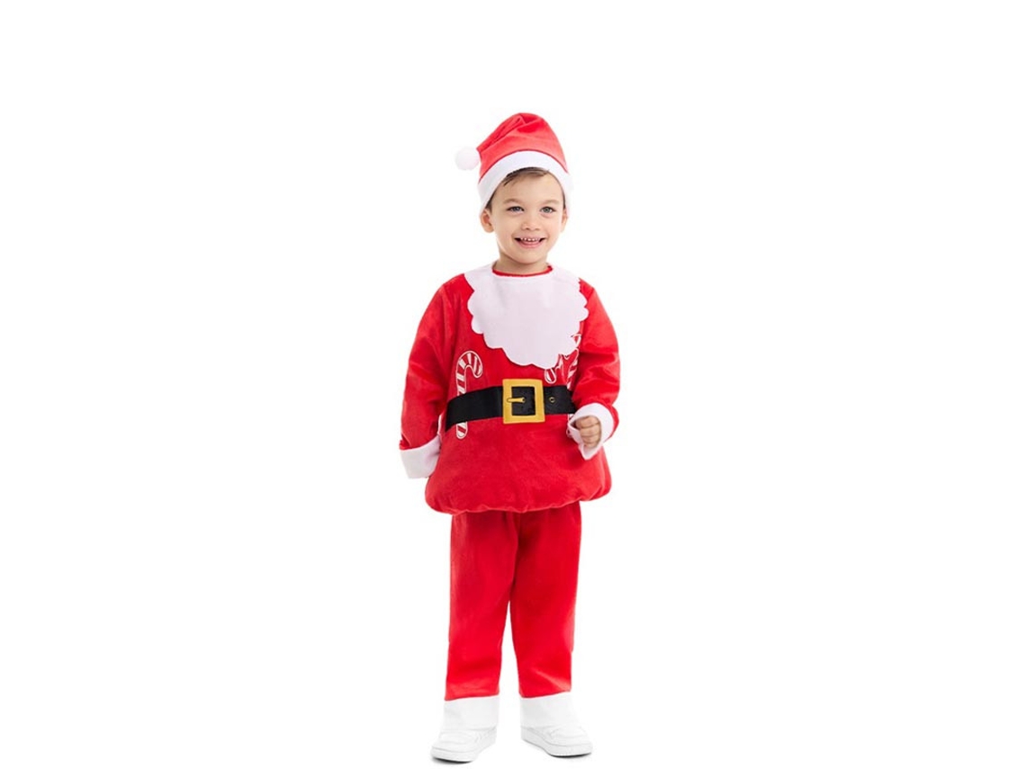 Fato de Papai Noel com chapéu para bebê e criança