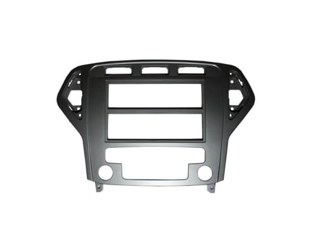 Adaptador Frontal de Rádio de Carro Cinza Prateado Duplo Din Ford Mondeo 2009