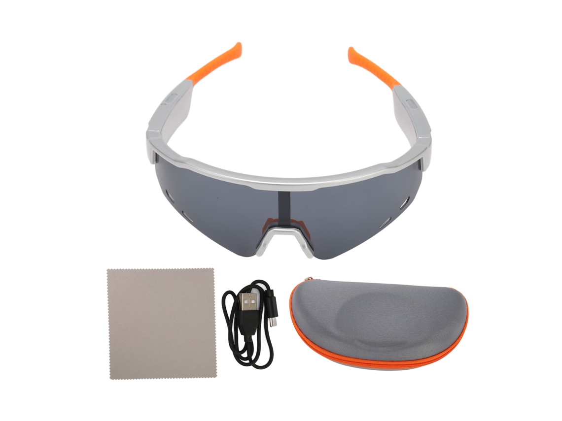 Óculos Inteligentes Com Microfone E Alto-falante Bluetooth 5.2 Sem Fio Para Ciclismo E Moto