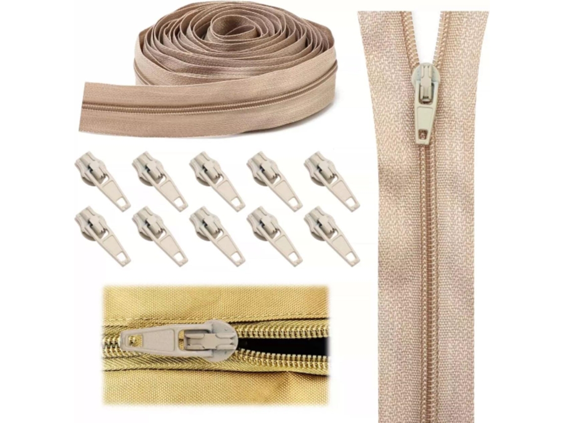 Kit de 5 Puxadores de Nylon SFUSHOS para Zíper