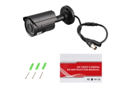 Câmera Cctv Bullet 1200tvl Visão Noturna 24 Lâmpadas Ir Impermeável Sistema Pal Segurança Residencial
