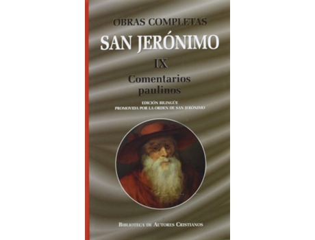 Livro Obras Completas De San Jerónimo.Ix: Comentarios Paulinos de San Jerónimo (Espanhol)