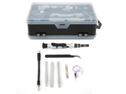 Laxiscreed: Kit De Chaves De Fenda 117 Em 1 Para Desmontagem E Montagem, Com Caixa De Armazenamento Conveniente