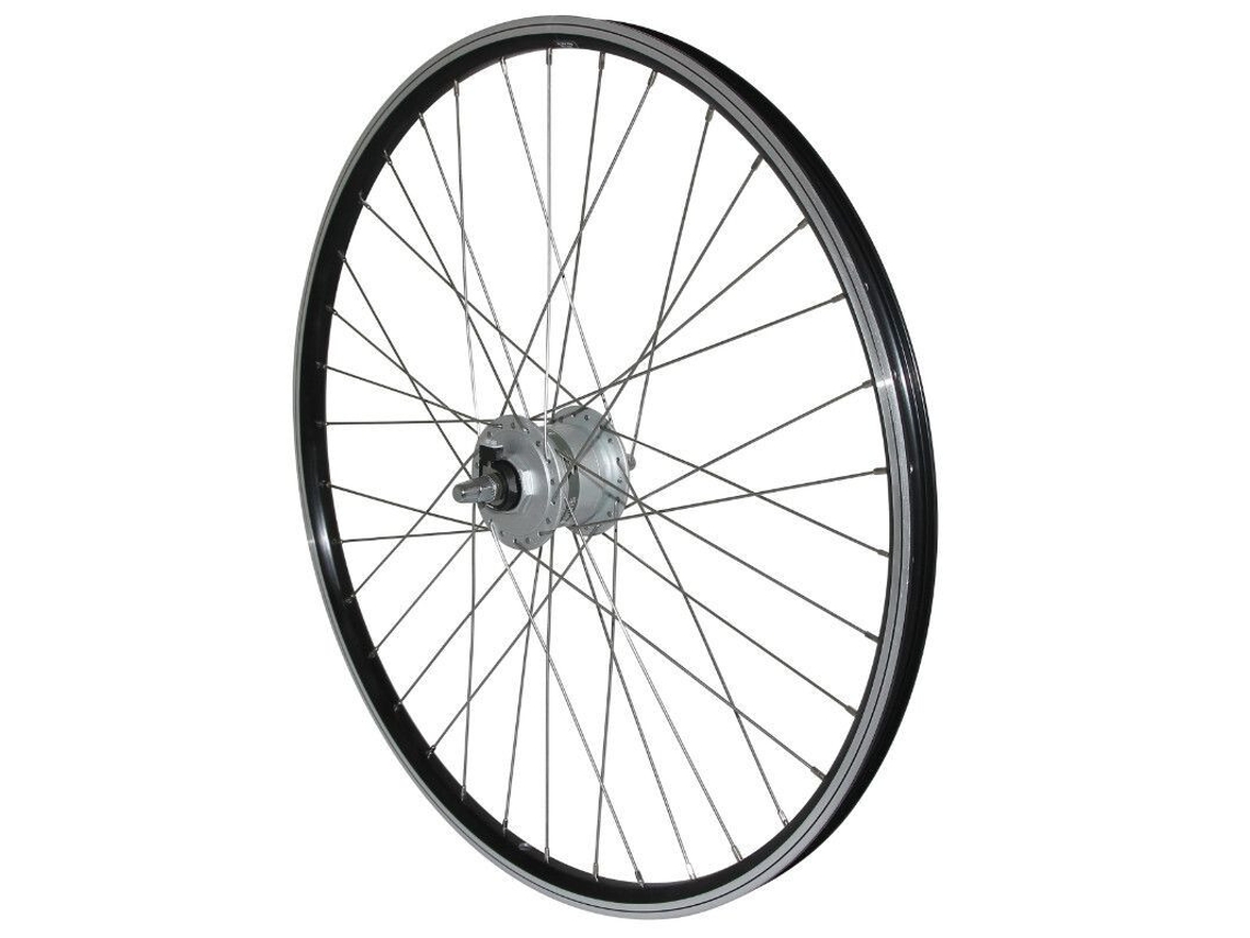 Roda dianteira com cubo de parede dupla em alumínio VELOX Er10 Shimano Dynamo Dh2N -2.4W 19C