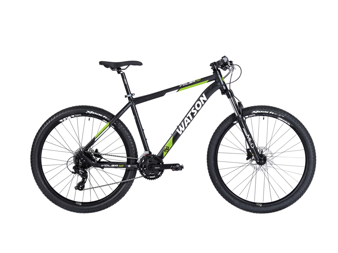 Bicicleta WATSON Volga 1.0 29'' Preto/Branco/Verde Mate L