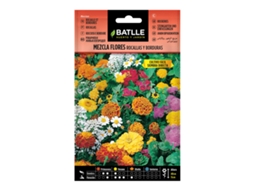 Sementes de Mistura de Flores para Jardim Ornamental e Rebordes BATLLE