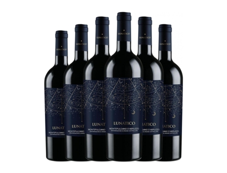 Vinho FANTINI Lunatico Montepulciano Montepulciano d'Abruzzo (0.75 L - 6 Unidades)